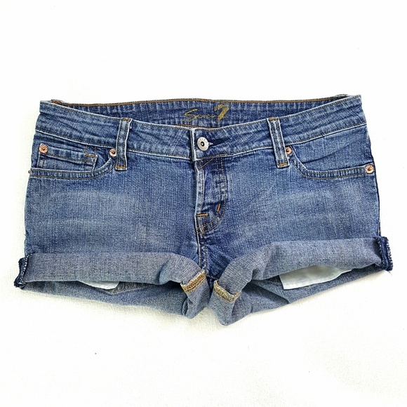 Seven7 Pants - 3/$30 // Cut Off Low-Rise Denim Jean Shorts